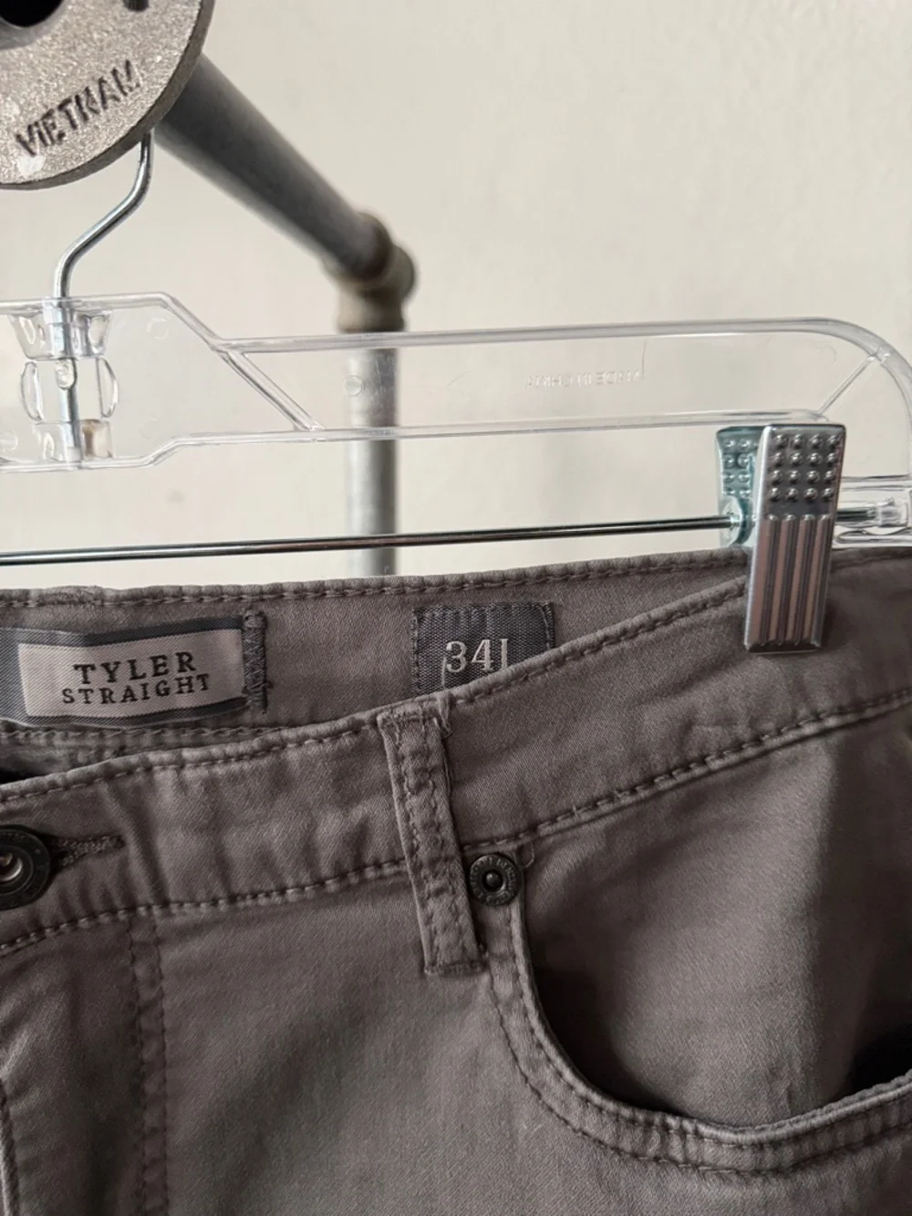 NWT BKE Tyler Straight Pants Size 34L